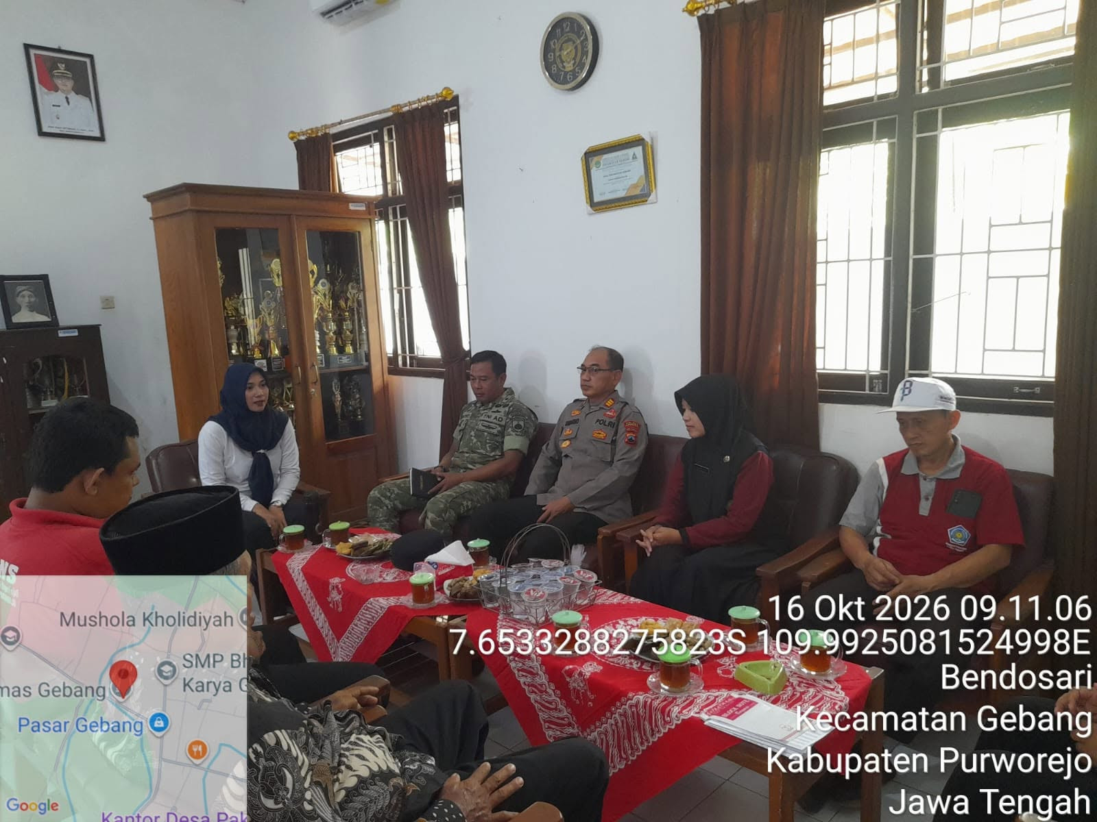 CAMAT GEBANG GELAR RAPAT KOORDINASI PERSIAPAN PERINGATAN HARI SANTRI NASIONAL TAHUN 2026