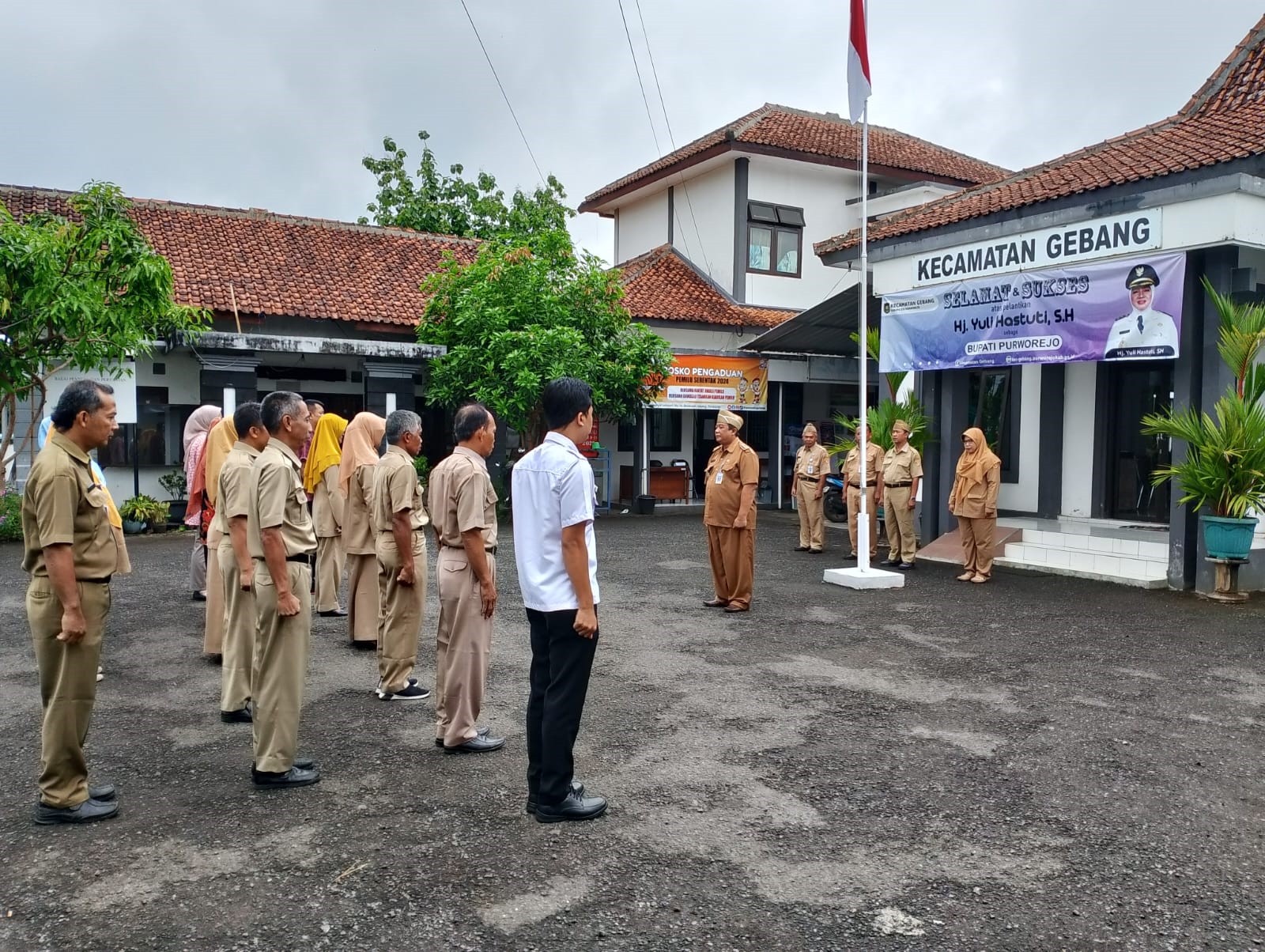 TAHUN BARU 2024, CAMAT GEBANG TEKANKAN PENINGKATAN KINERJA