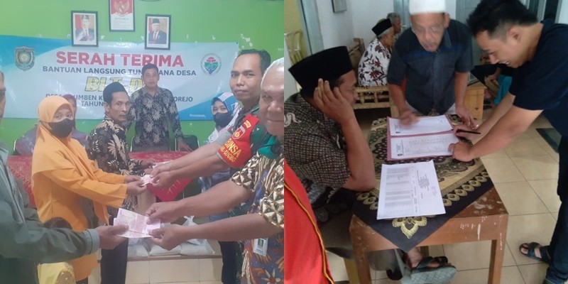 MONITORING PENYALURAN BLT DD BULAN AGUSTUS DI DESA PRUMBEN DAN DESA KEMIRI KECAMATAN GEBANG