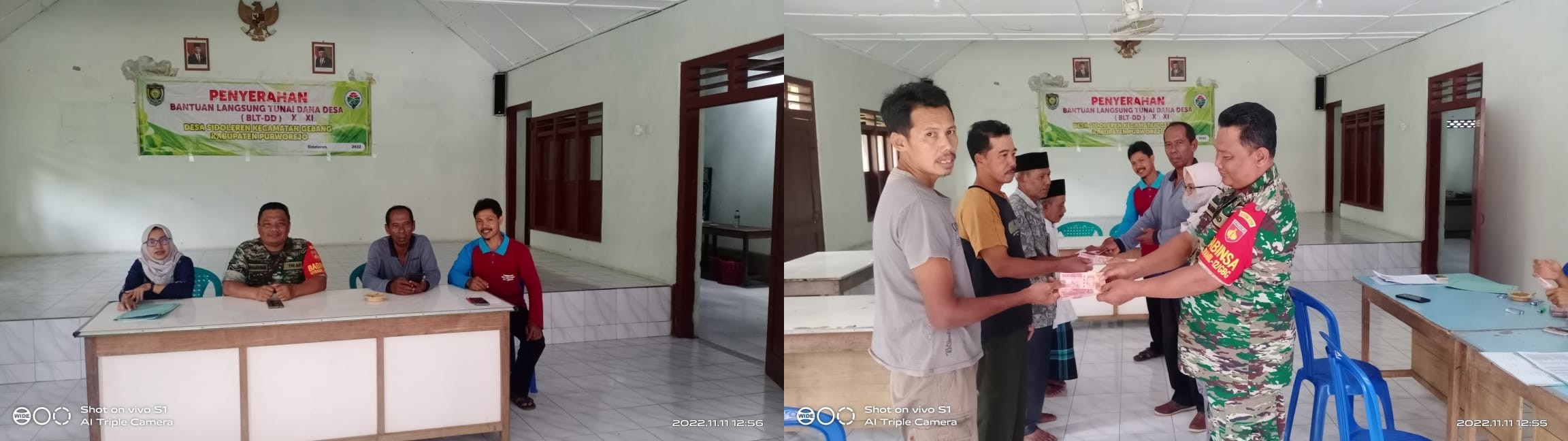 MONITORING PENYALURAN BLT DD DI DESA SIDOLEREN