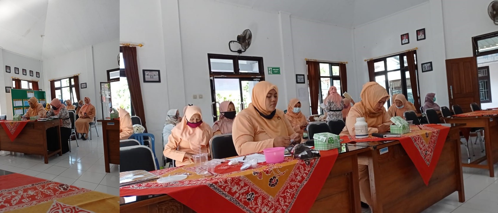 SOSIALISASI VAKSI COVID-19 ANGGOTA DHARMA WANITA PERSATUAN GEBANG