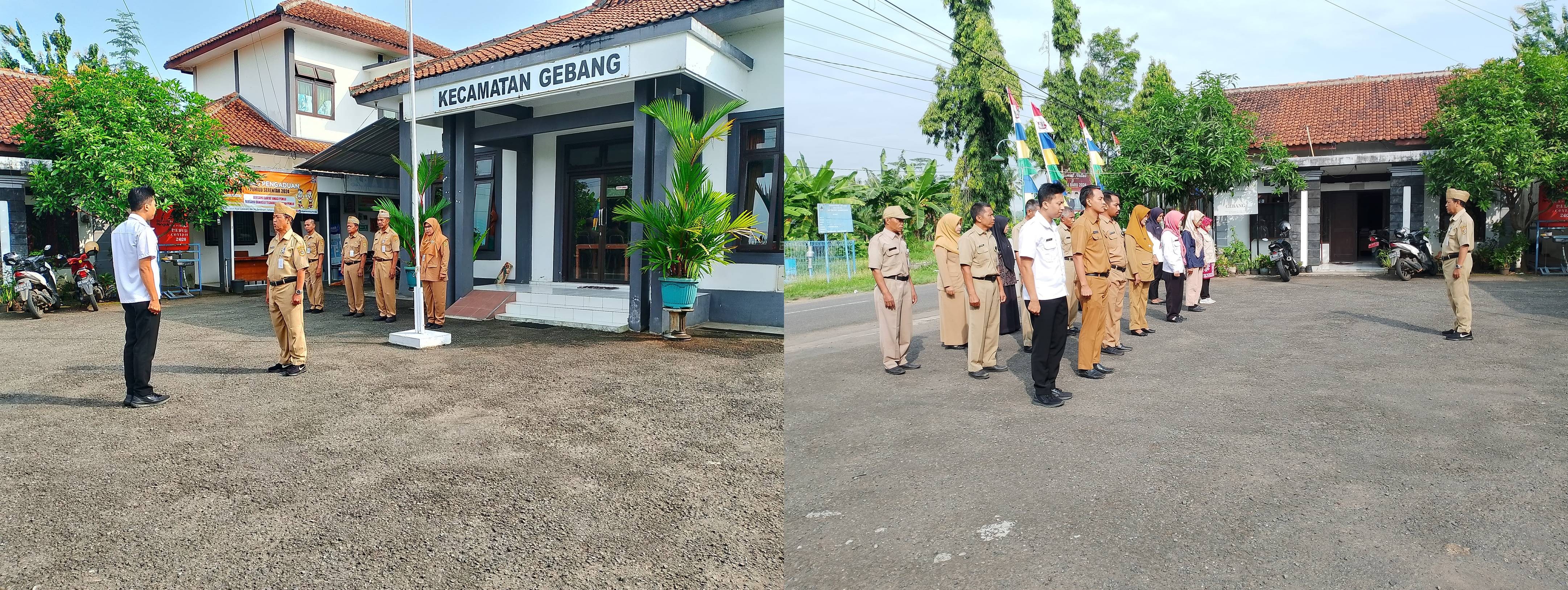 GIAT APEL PAGI, MEMBANGUN SEMANGAT DAN MENINGKATKAN KOMUNIKASI INTERNAL