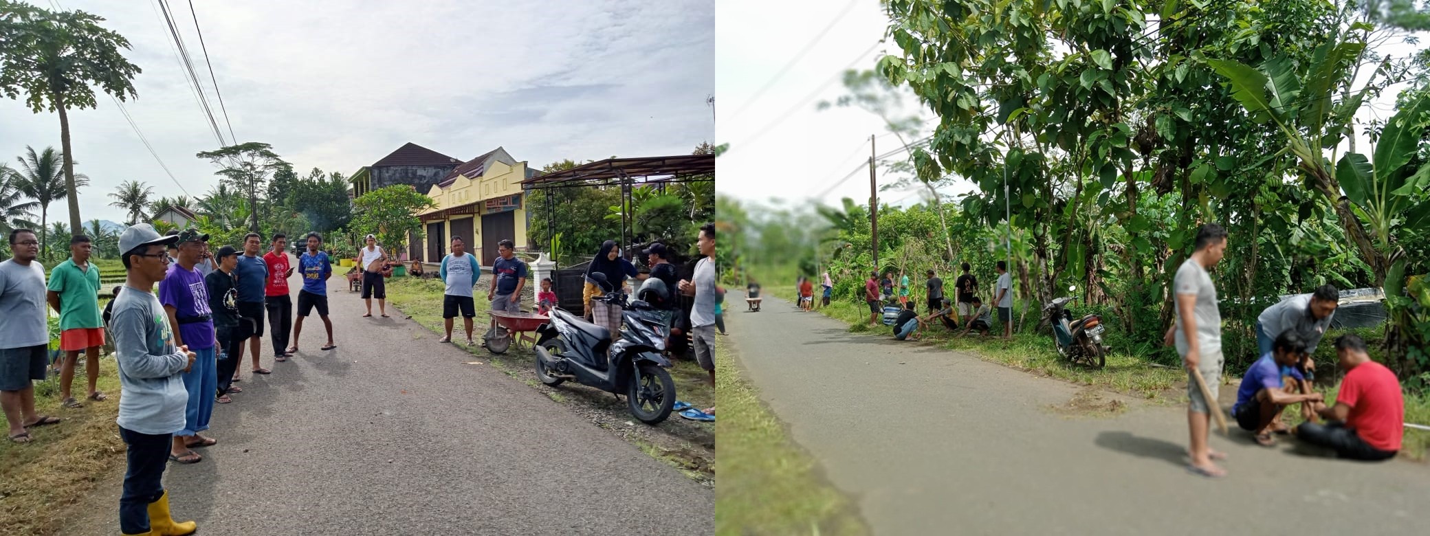 MINGGU, 29 JANUARI 2023 GIAT BERSIH LINGKUNGAN LANJUTAN DI BLOK BARAT KELURAHAN LUGOSOBO