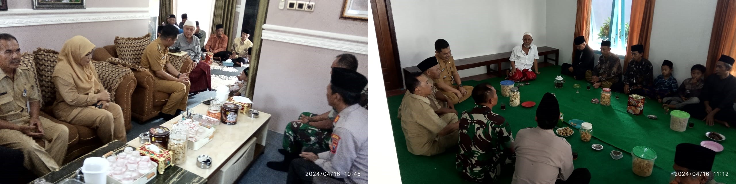 SILATURAHMI DAN HALAL BIHALAL FORKOMPIMCAM GEBANG