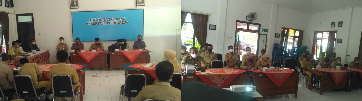 RAPAT KOORDINASI KASI KESEJAHTERAAN SE-KECAMATAN GEBANG