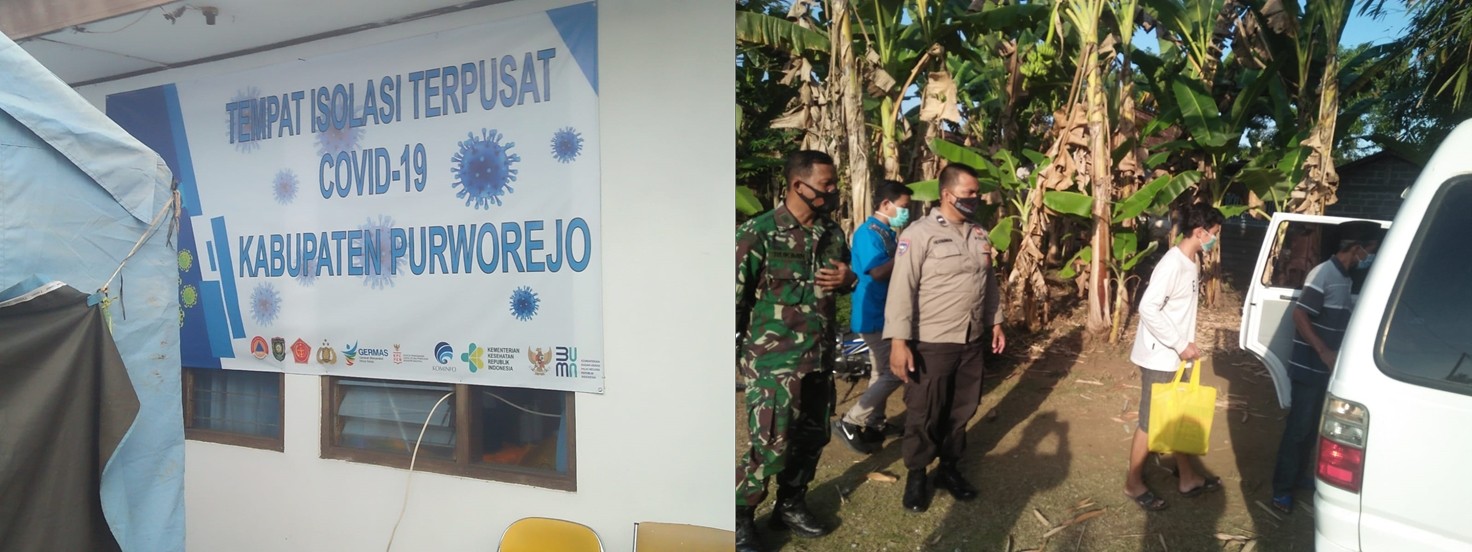 ISOLASI TERPUSAT MASYARAKAT TERPAPAR COVID-19