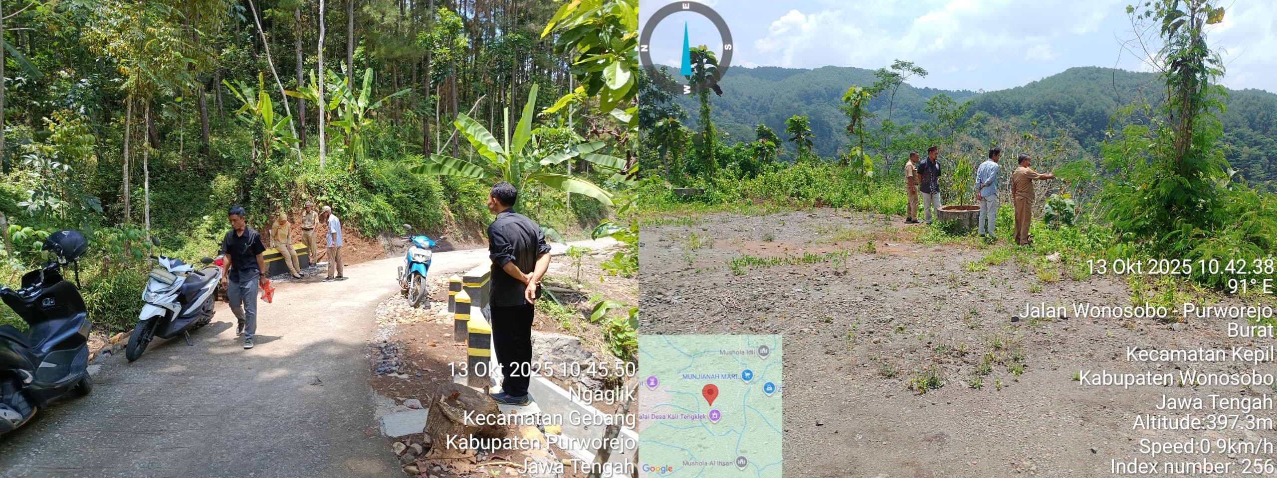 Monitoring Dana Desa Tahap 1 di Desa Ngaglik dan Kalitengkek Berjalan Lancar