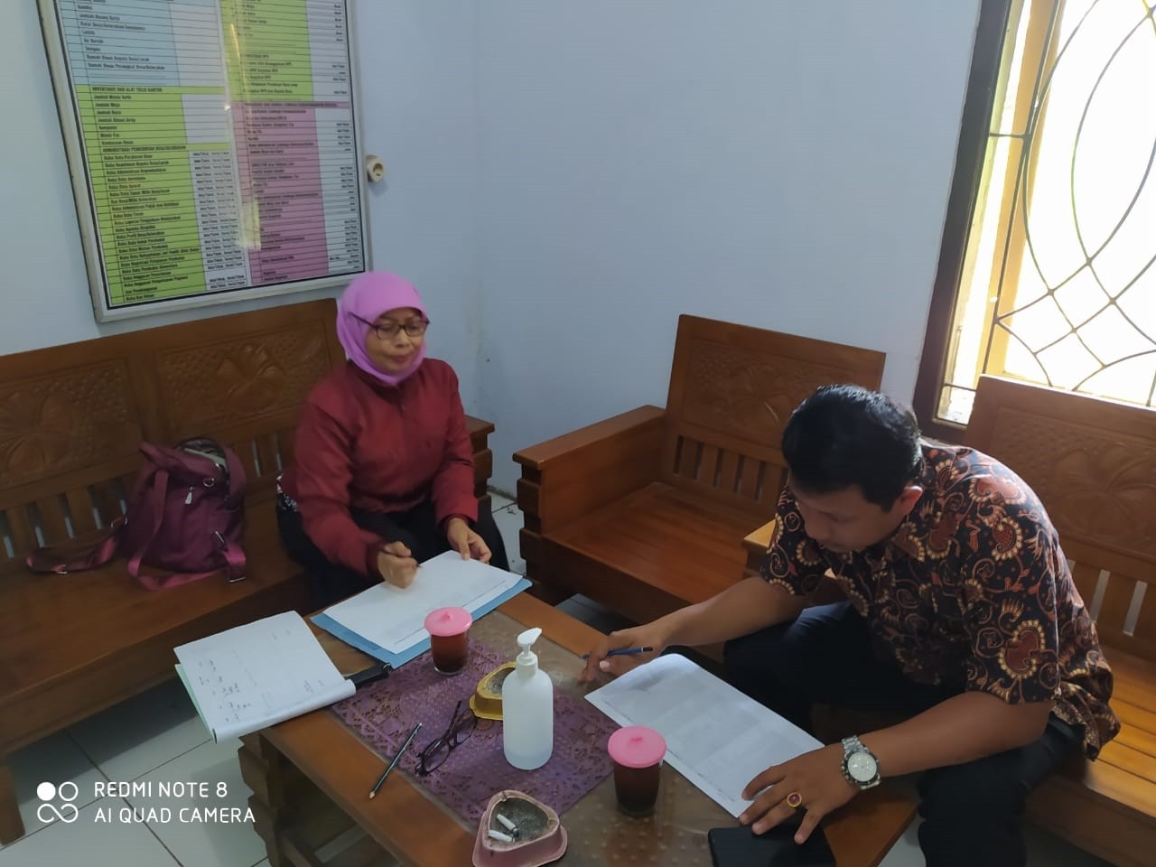 MONITORING DAN EVALUASI UMKM DESA BENDOSARI KECAMATAN GEBANG