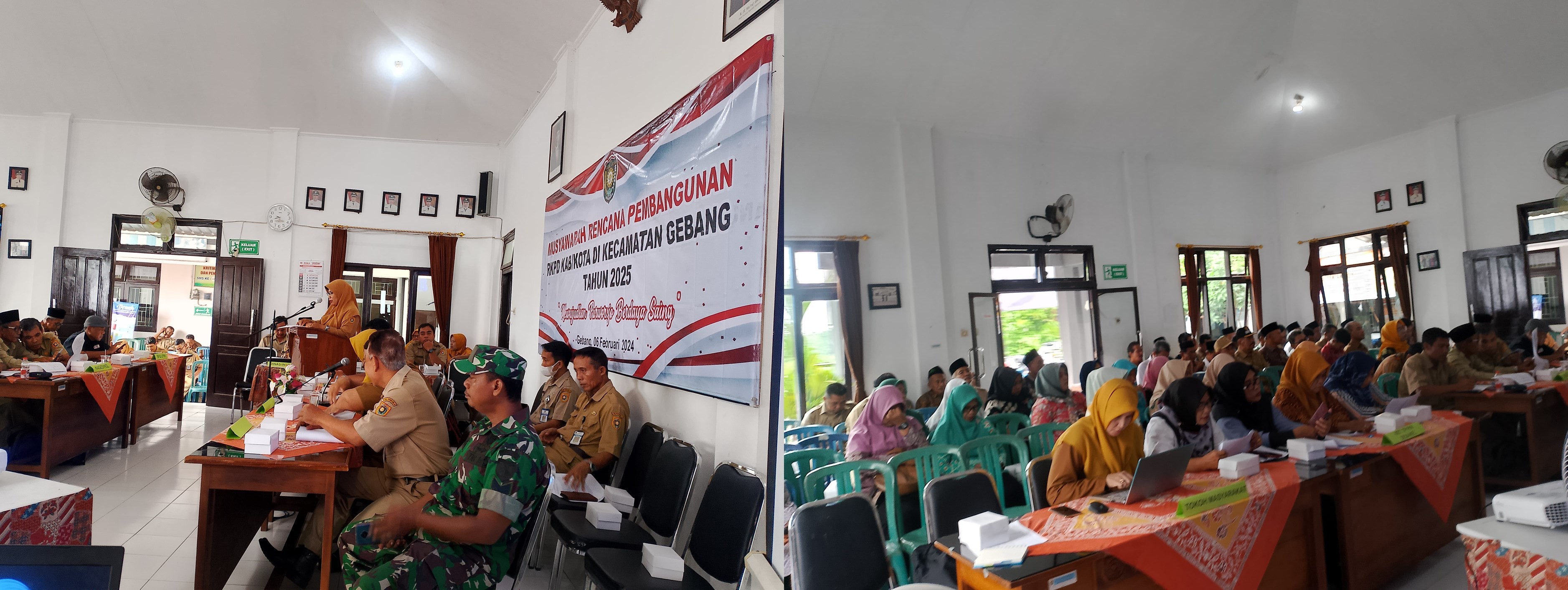 MUSYAWARAH RENCANA PEMBANGUNAN RKPD KAB/KOTA DI KECAMATAN GEBANG TAHUN 2025