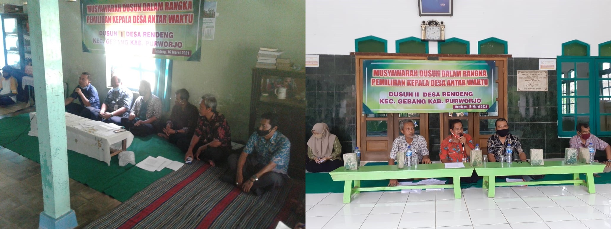 MUSYAWARAH DUSUN PILKADES PAW DESA RENDENG