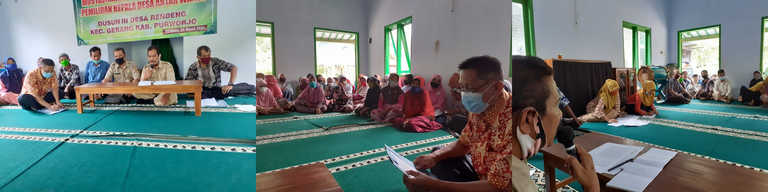 DUSUN DEPOK DESA RENDENG MENETAPKAN 25 UTUSAN MUSYAWARAH DESA