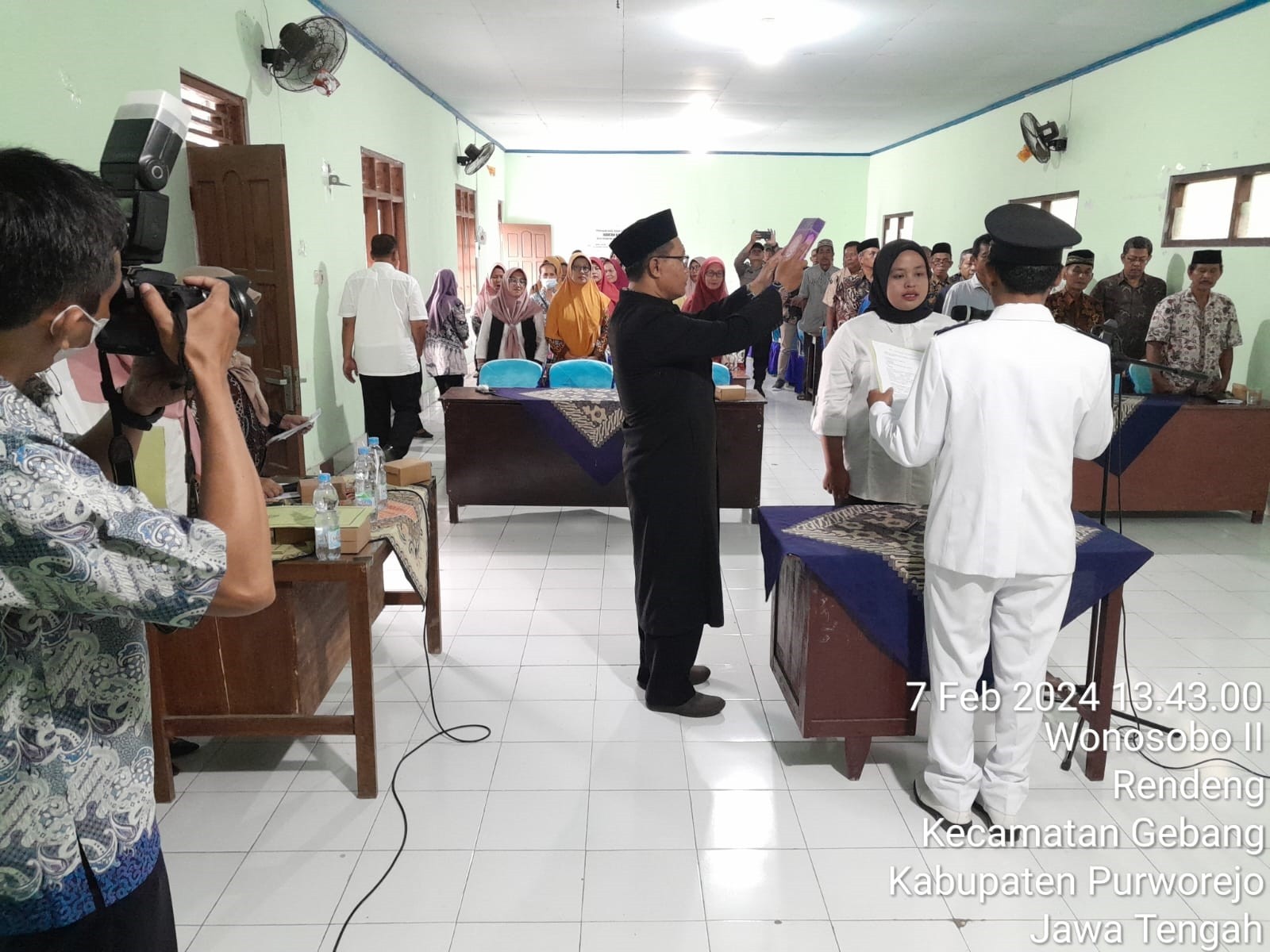 PELANTIKAN KAUR KEUANGAN DESA GEBANG KECAMATAN GEBANG