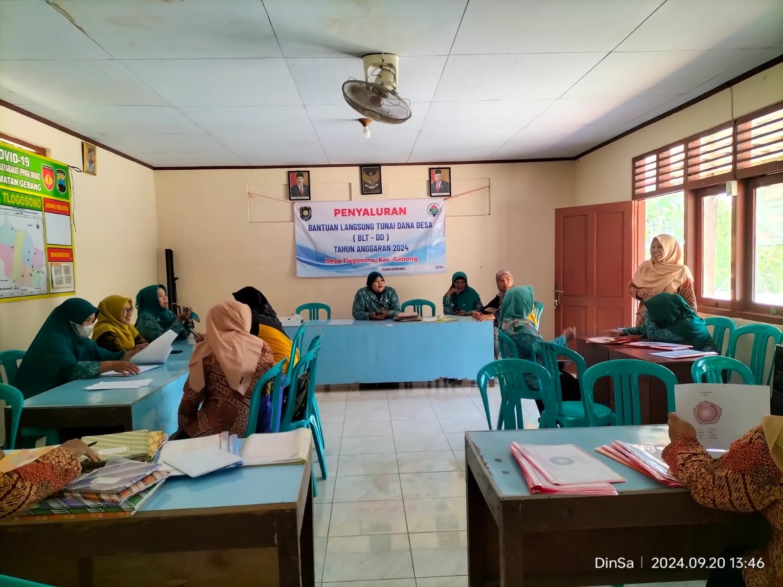 PEMBINAAN ADMINISTRASI PKK DESA TLOGOSONO UNTUK PERSIAPAN LOMBA DESA BINAAN PKK TINGKAT KABUPATEN PURWOREJO