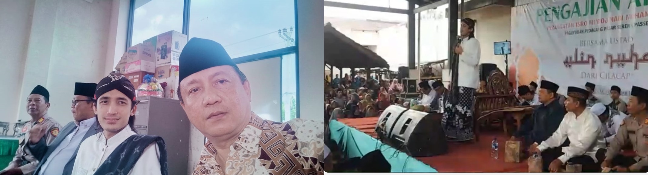 PENGAJIAN AKBAR DI PASAR SEREN KECAMATAN GEBANG