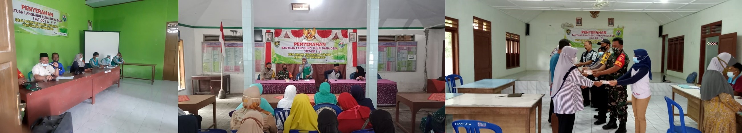 MONITORING PENYALURAN BLT DD BULAN KE-6 DI DESA PAKEM, KROYO, DAN SIDOLEREN