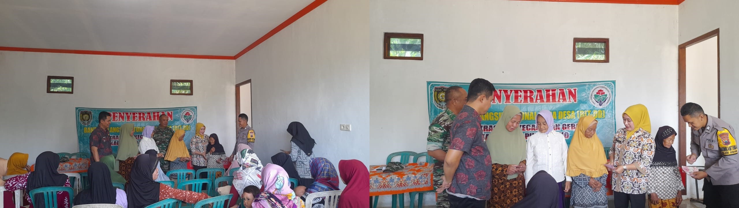 CAMAT GEBANG MONITORING PENYALURAN BLT DD DESA KRAGILAN