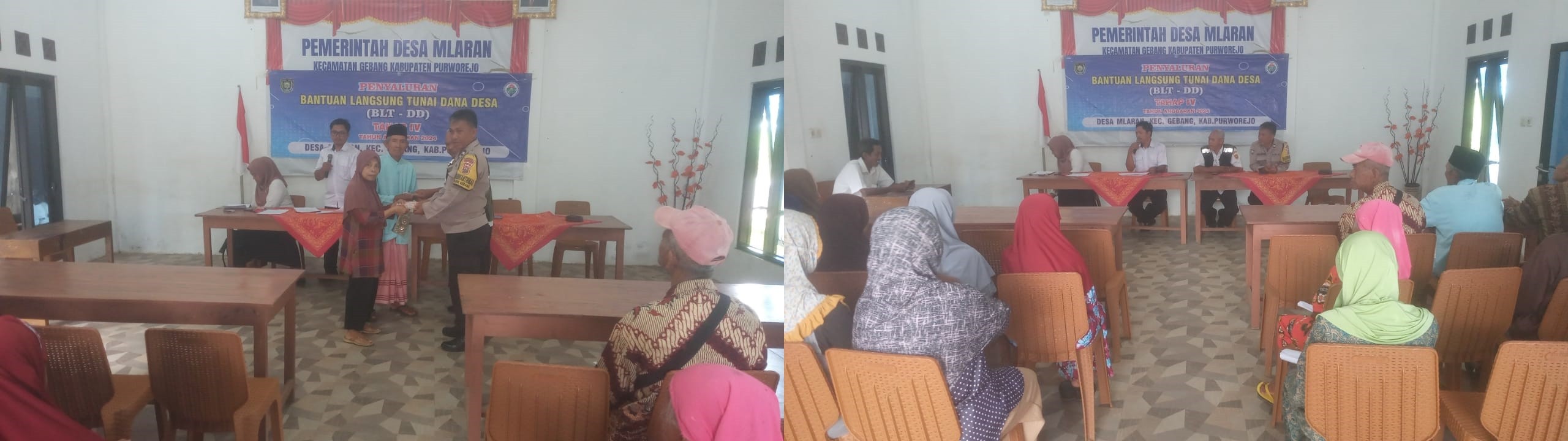 MONITORING PENYALURAN BLT DD TRIWULAN IV DI DESA MLARAN KECAMATAN GEBANG