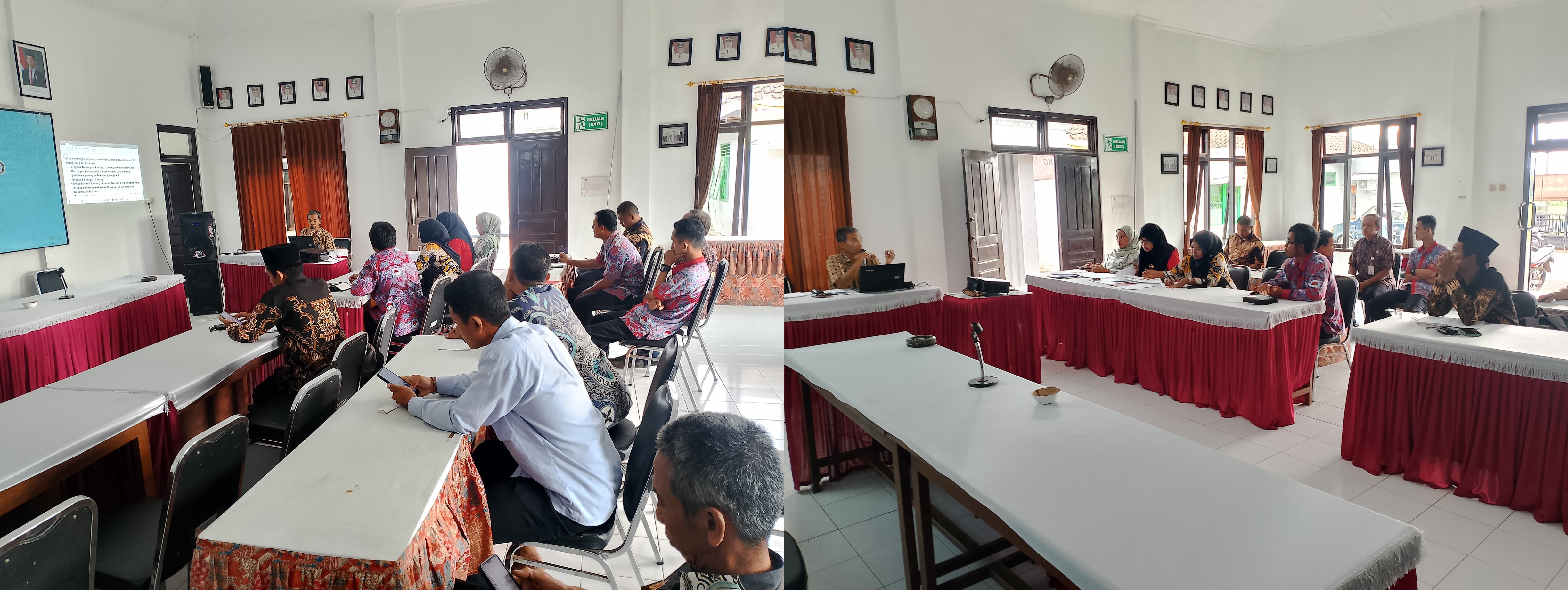 Rapat Koordinasi Tim Bergodo Kecamatan Gebang dalam rangka Persiapan Peringatan Hari Jadi Kabupaten Purworejo ke-194