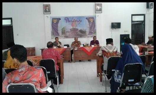 RAKOR KEPALA DESA DAN SEKRETARIS DESA SE-KECAMATAN GEBANG