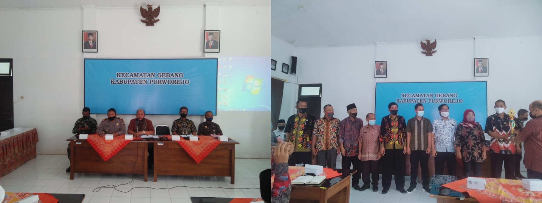 RAPAT KOORDINASI LURAH DAN KEPALA DESA Se-KECAMATAN GEBANG