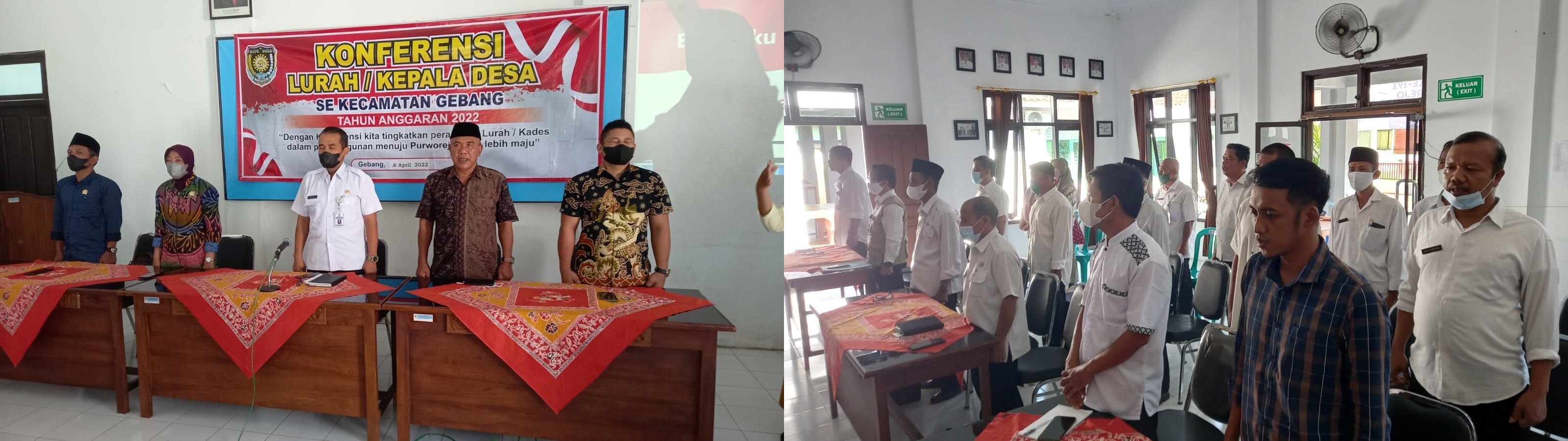 RAPAT KOORDINASI LURAH DAN KADES SE-KECAMATAN GEBANG