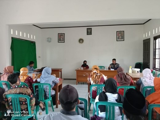 RAPAT KONSOLIDASI PENGAWASAN MUTARLIH BERSAMA PANWASLU KELURAHAN/DESA SE-KECAMATAN GEBANG