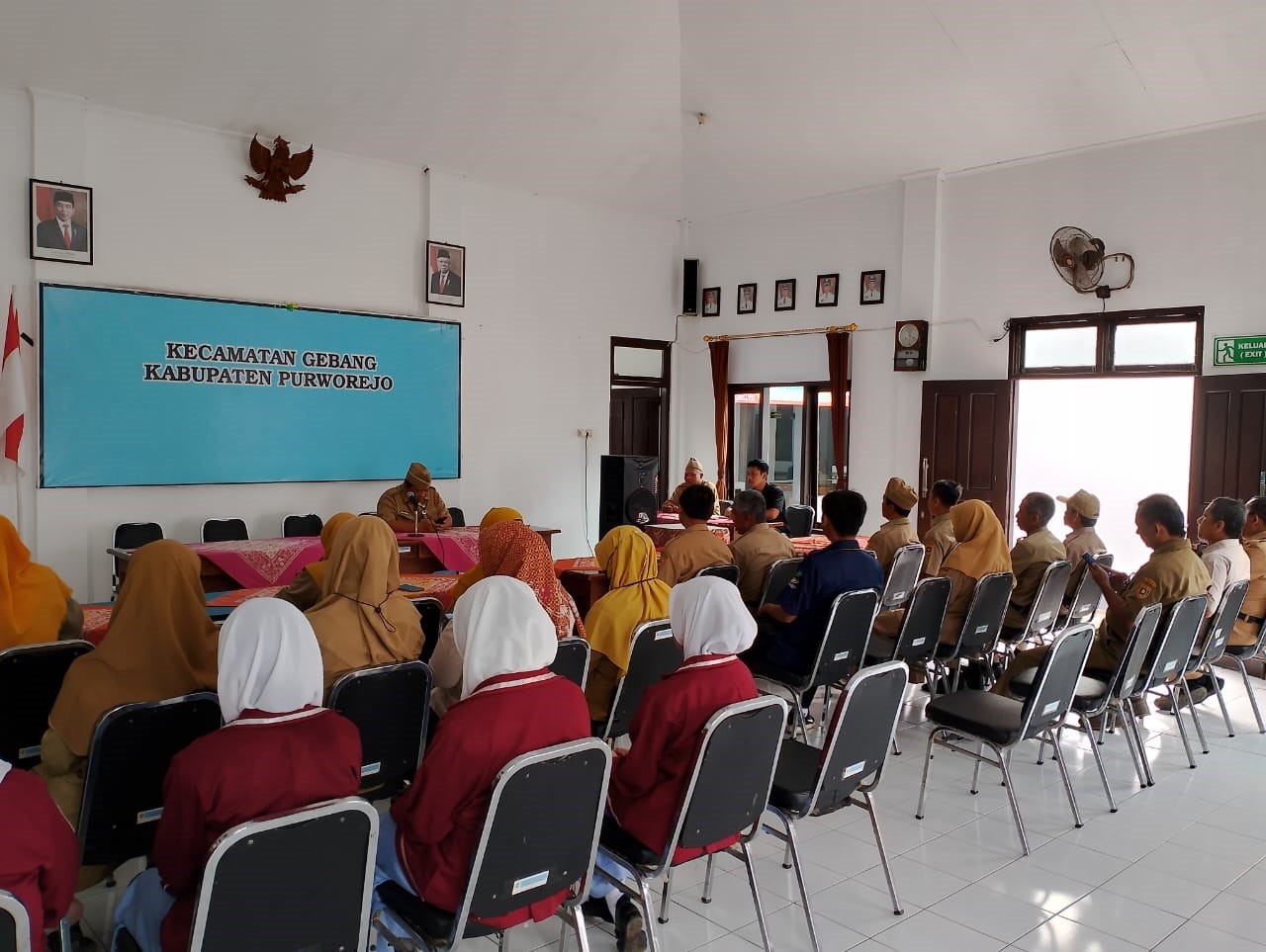 RAPAT KOORDINASI PERSIAPAN PERINGATAN HUT KE-78 KEMERDEKAAN RI TINGKAT KECAMATAN GEBANG