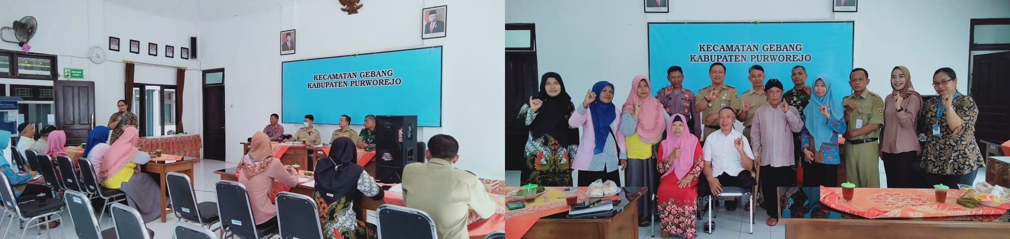 TEMU FORKOMPIMCAM GEBANG DENGAN KETUA DAN ANGGOTA DISABILITAS KECAMATAN GEBANG