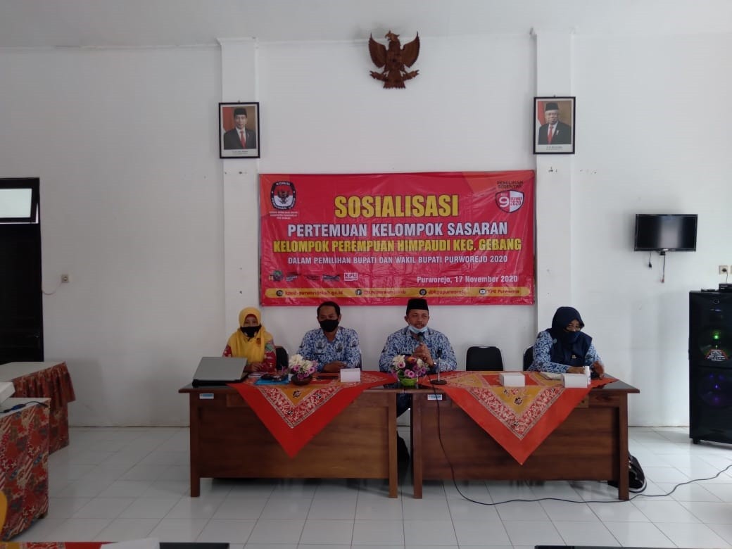 SOSIALISASI PILBUP PURWOREJO TAHUN 2020