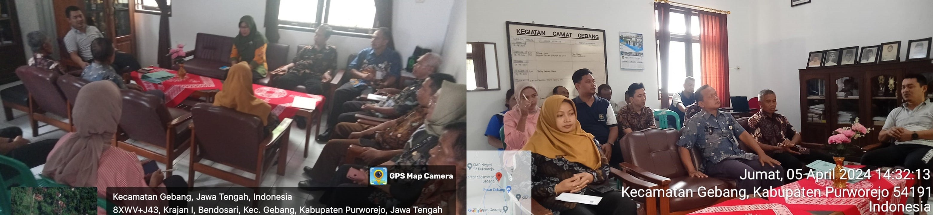 STAF MEETING KARYAWAN-KARYAWATI KECAMATAN GEBANG