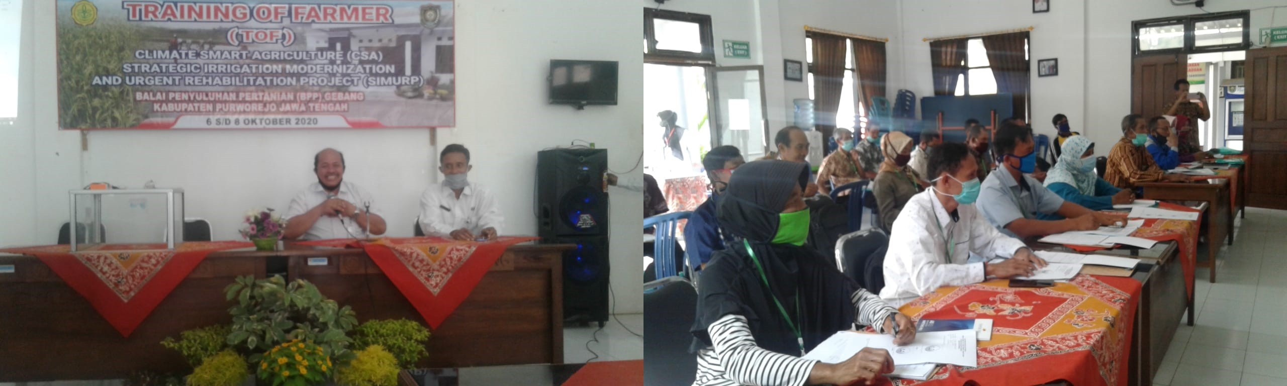 TRAINING OF FARMER (TOF) SIMURP DI KECAMATAN GEBANG