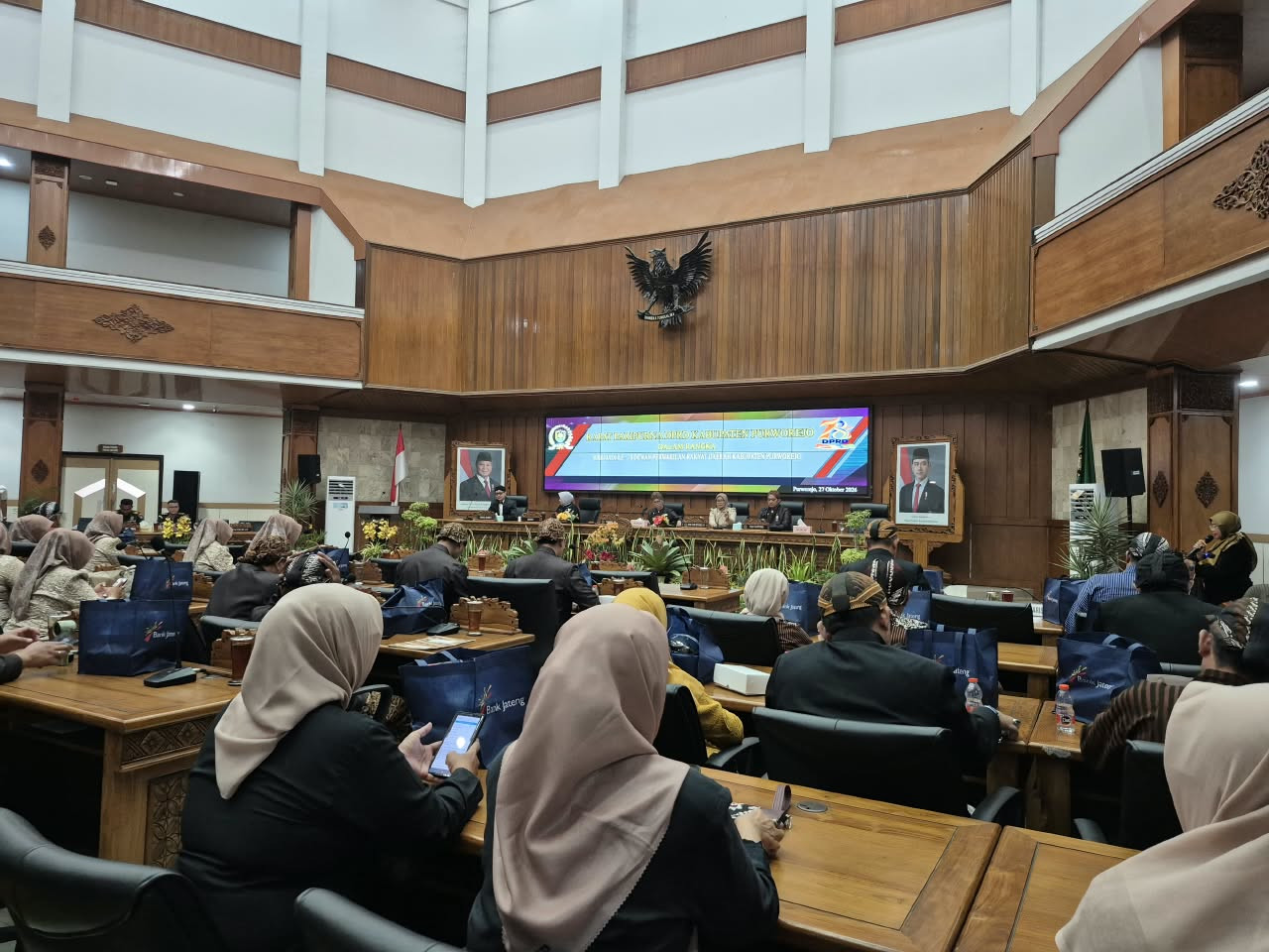 Camat Gebang Hadiri Sidang Paripurna Hari Jadi ke-78 DPRD Kabupaten Purworejo