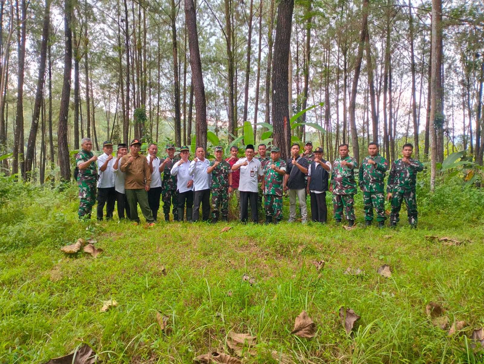 Plt. Camat Gebang Hadiri Peninjauan Lokasi Rencana Pembangunan Batalyon oleh Tim Mabes Kemenhan RI