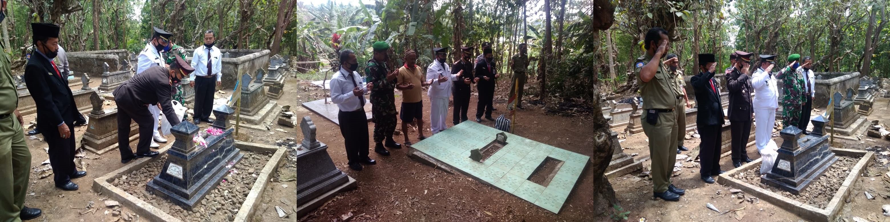 Ziarah Ke Makam Pahlawan di Luar TMP Projo Handoko Loyo