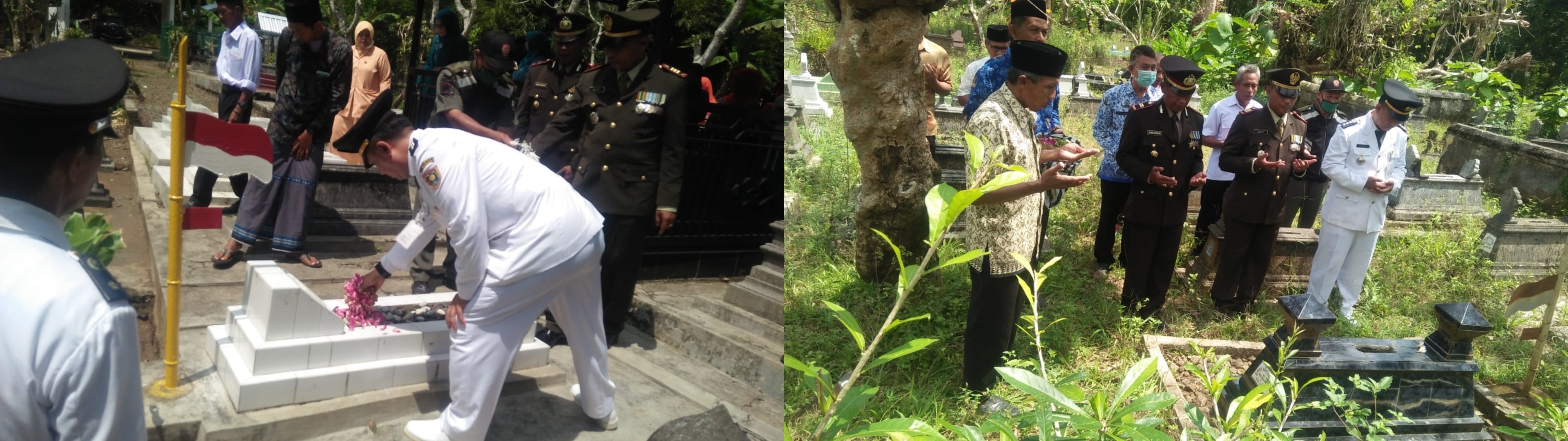 ZIARAH MAKAM PAHLAWAN DI WILAYAH KECAMATAN GEBANG